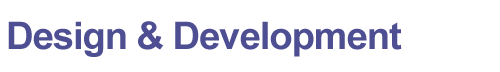 Design & Development